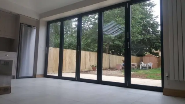Aluminium bifold doors